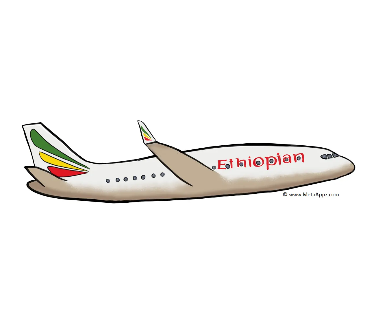 Ethiopian Airlines Plane